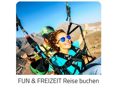 Fun und Freizeit Reisen auf https://www.trip-reisen.com buchen